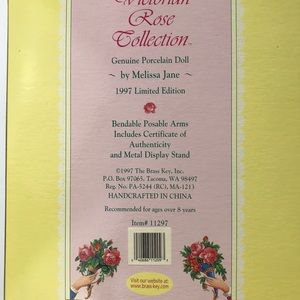 victorian rose collection 1997 limited edition